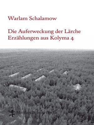 cover image of Die Auferweckung der Lärche